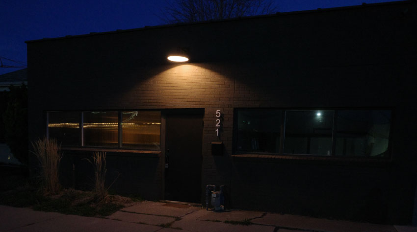 Building exterior of Mono Tape Club in Salt Lake City.